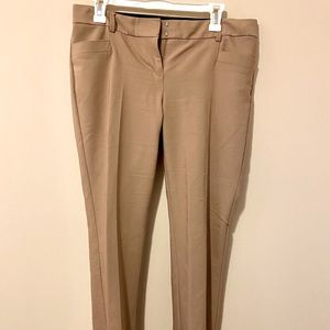 Express Columnist Slim Fit Work Pants (Size 6R)